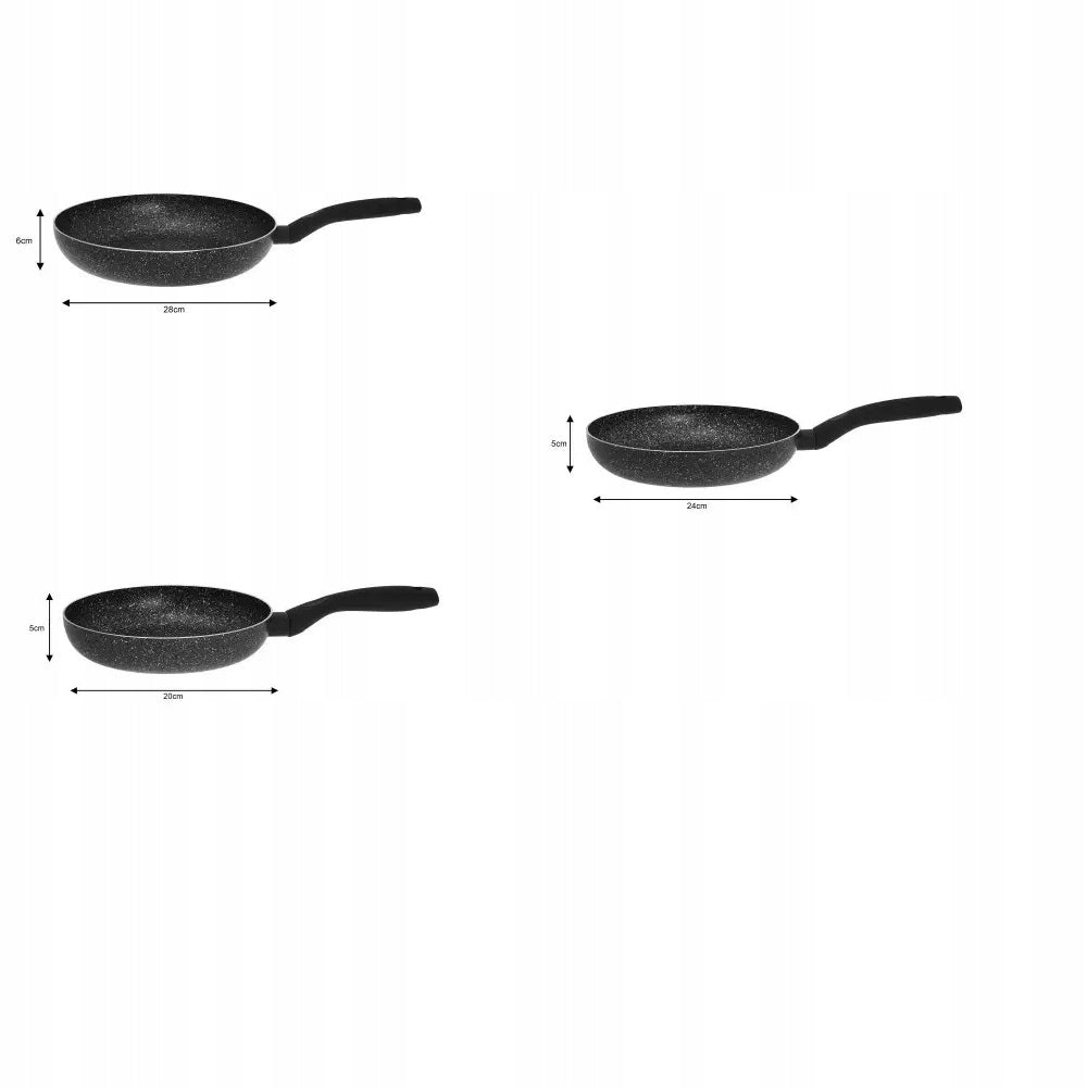 Set of pans KingHoff KH-1562 3 pcs. Manufacturer code KH-1562