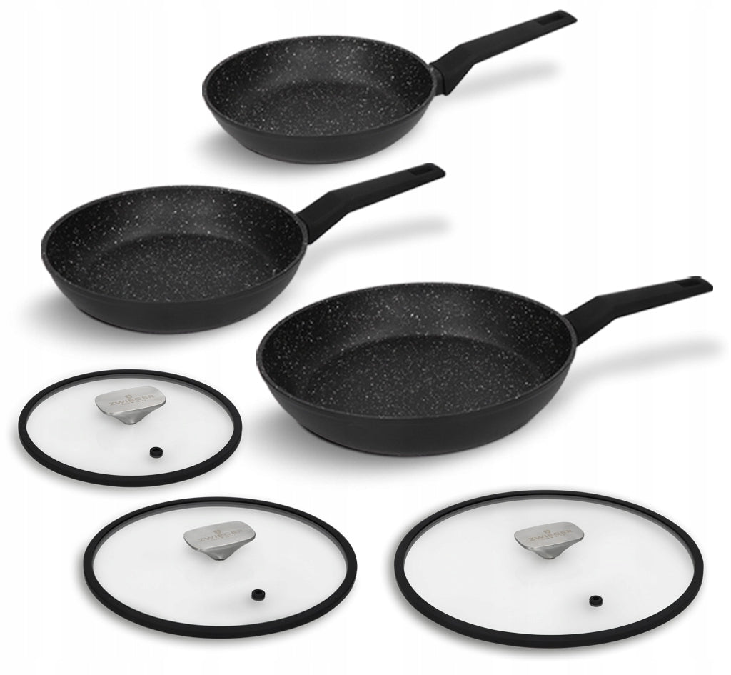 Set of pans and lids 6 el. Forte Zwieger
