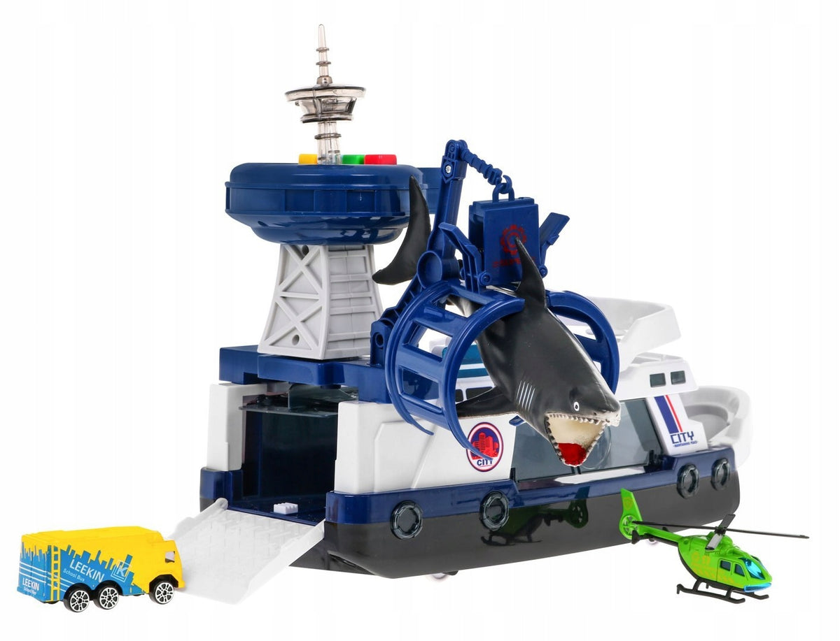 Set of police vehicles Ramiz ZPG.660-S04 Color blue
