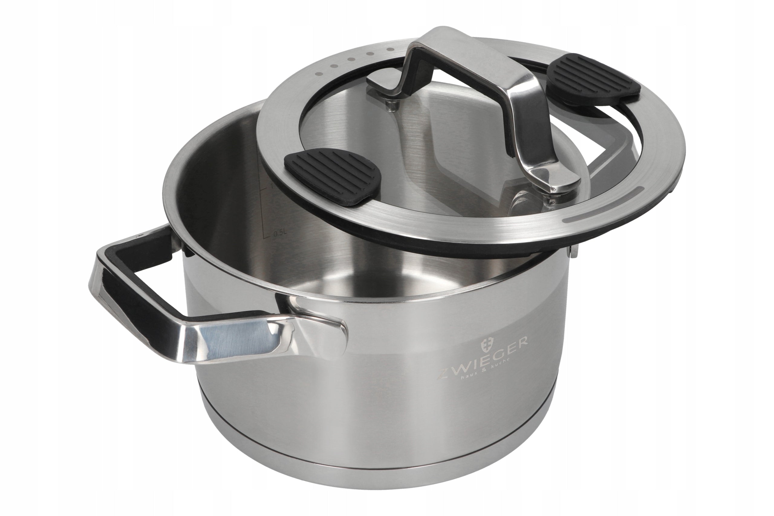 Set of pots 8 el. Klassiker PRO Black Zwieger Brand Zwieger