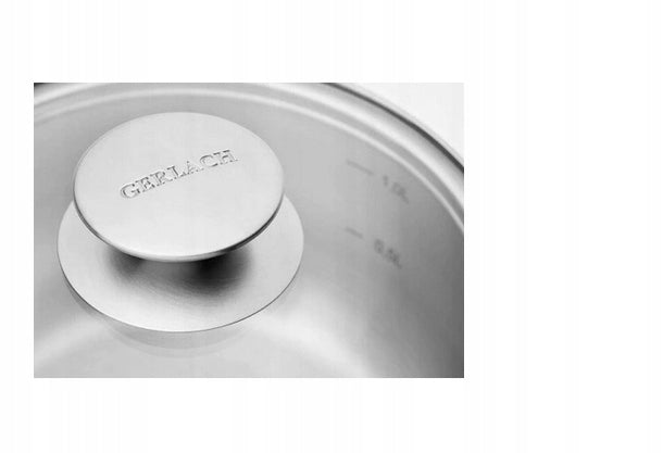 Set of pots GERLACH First 6el. induction silver Brand Gerlach