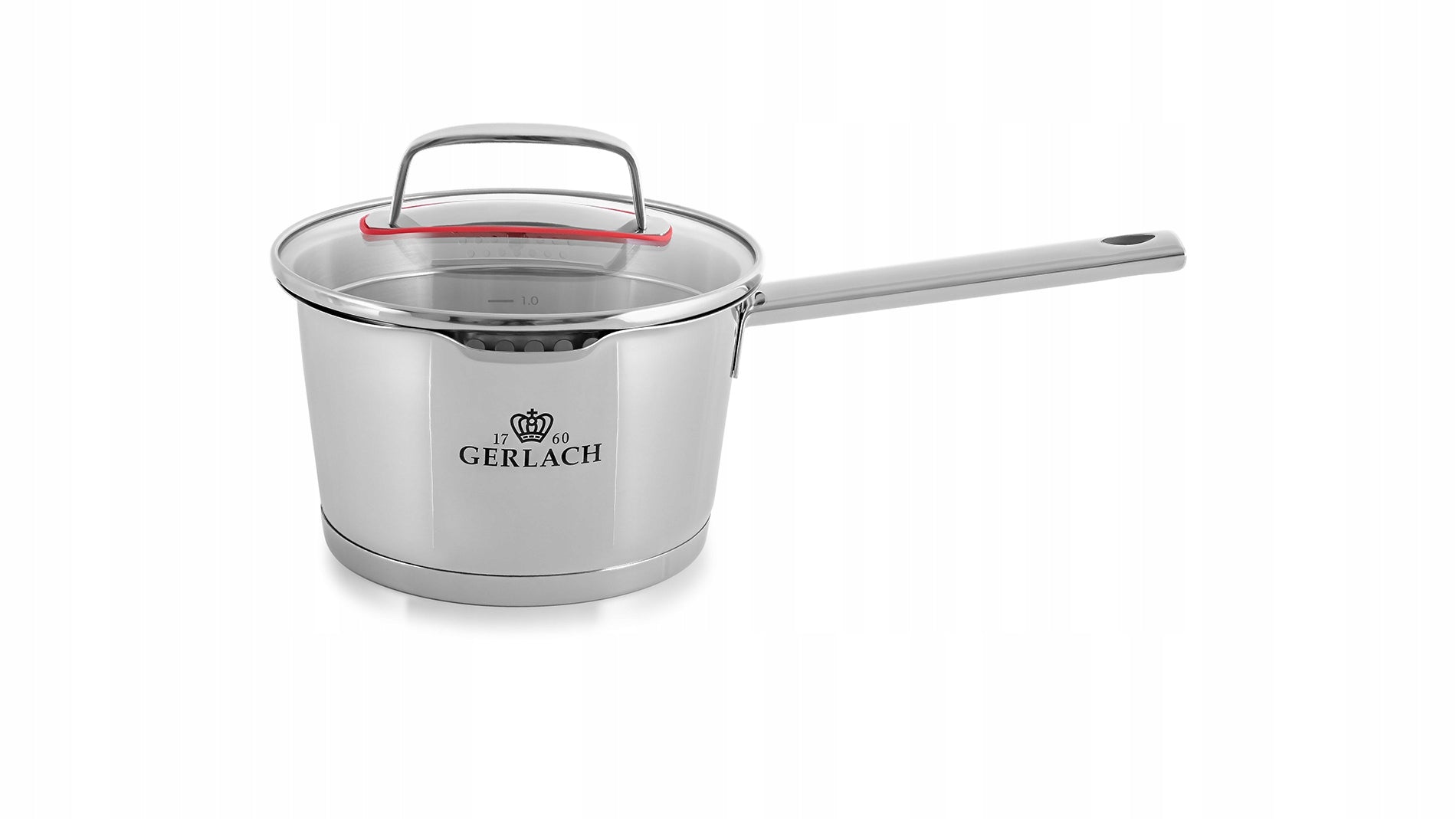 Set of pots Gerlach Superior 10 el. Material stainless steel