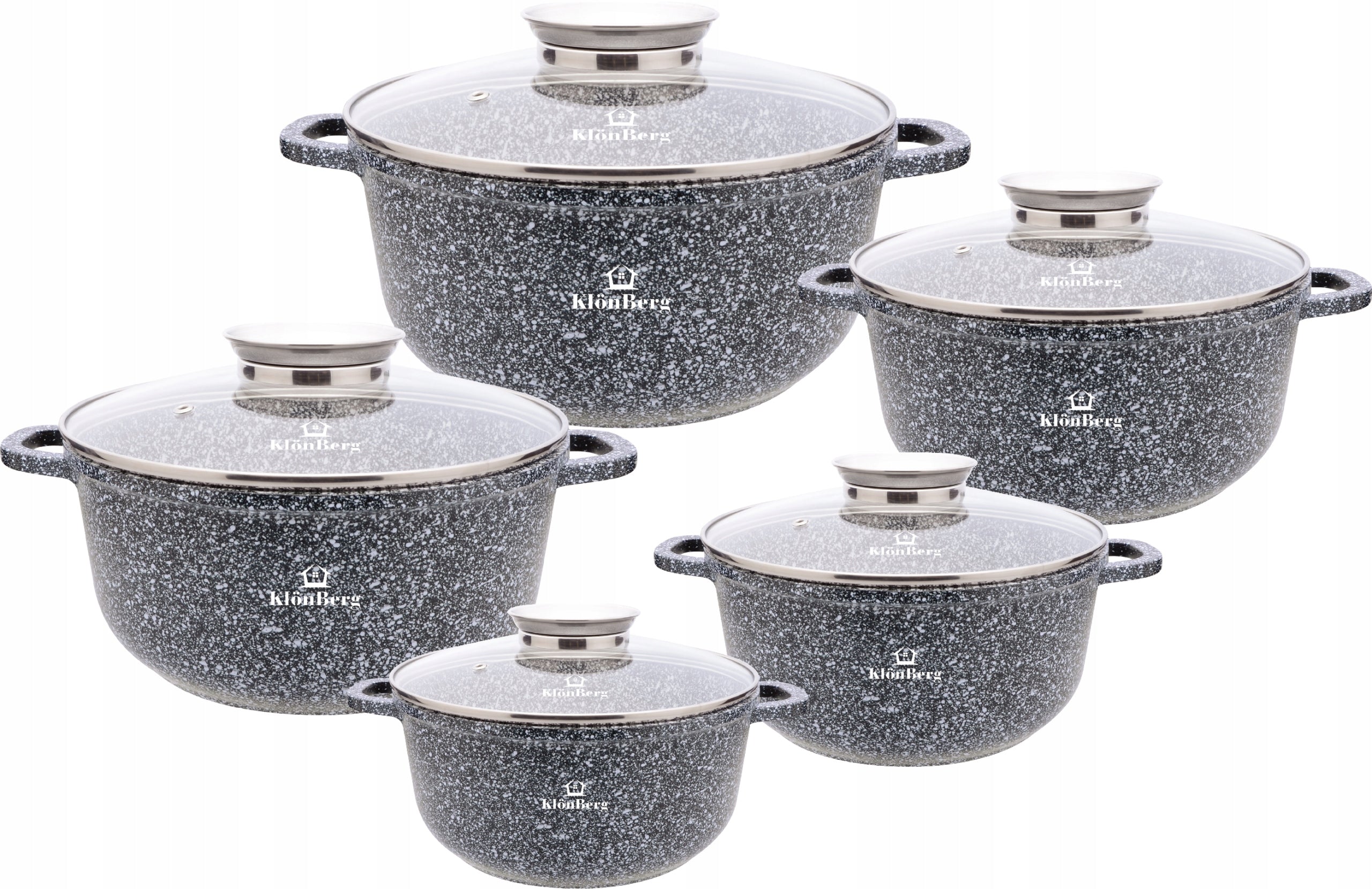Set of pots KlönBerg ceramic 10 el. KB3931