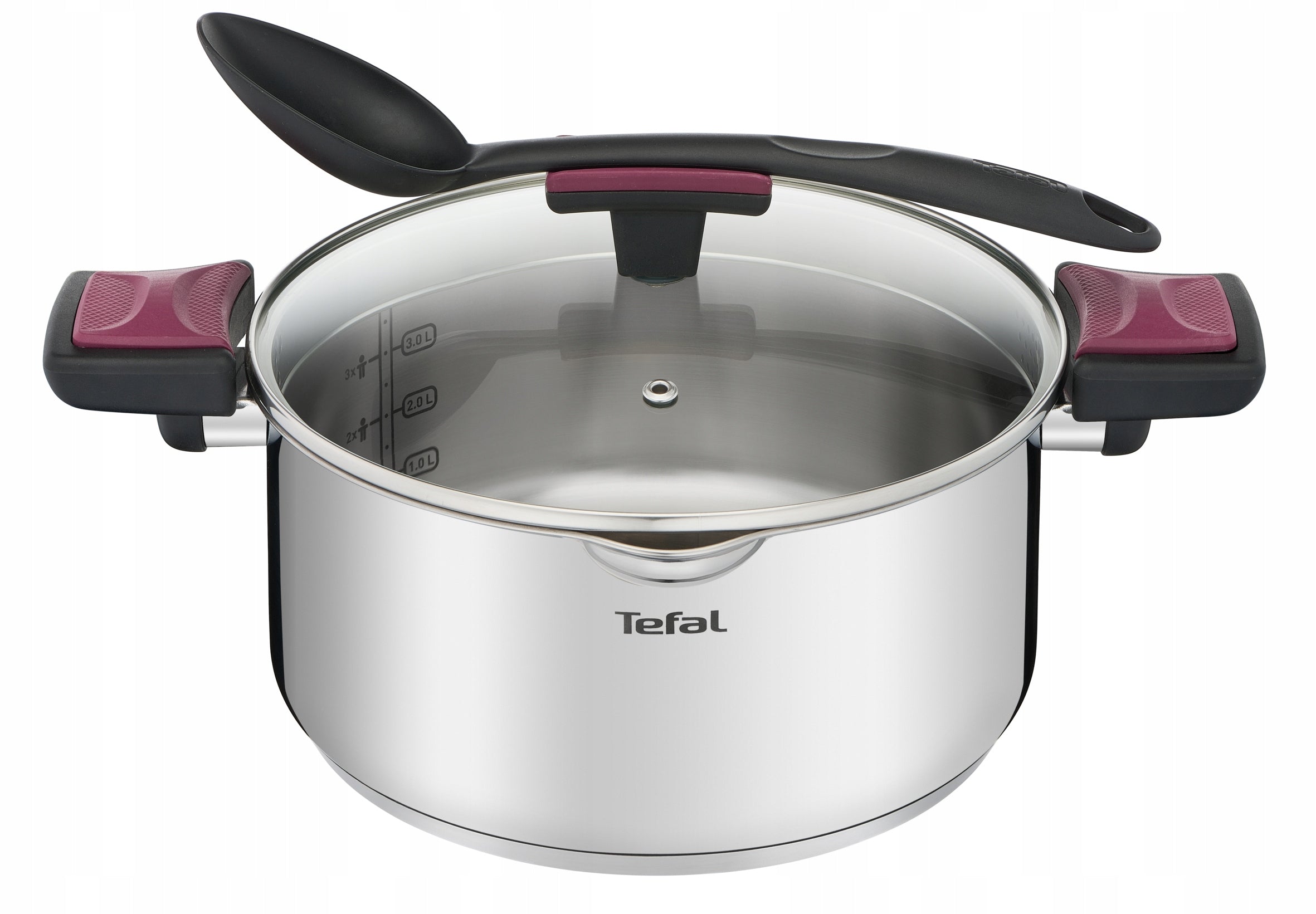 Set of pots Tefal Cook&Clip stainless steel 10 el. Brand Tefal