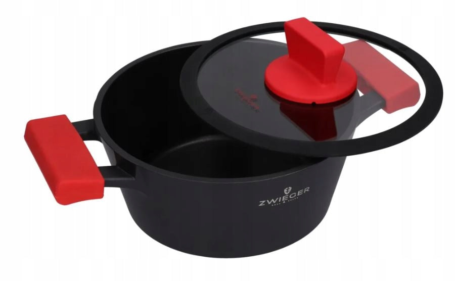Set of pots and pans 5 el. Obsidian Zwieger Brand Zwieger