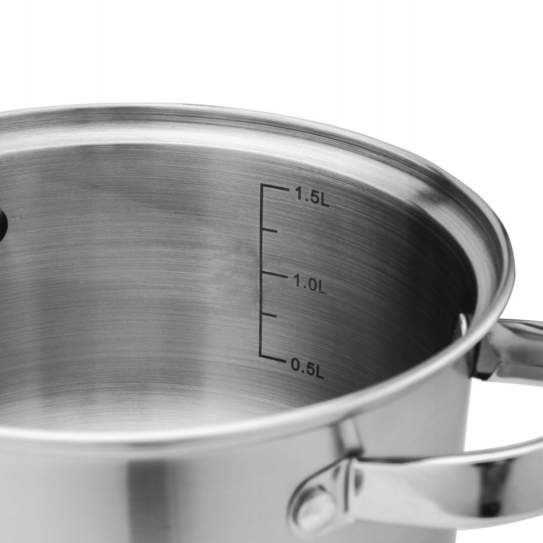 Set of pots stainless steel Altom Design Remo 8 el. induction gas SOLID Material stainless steel