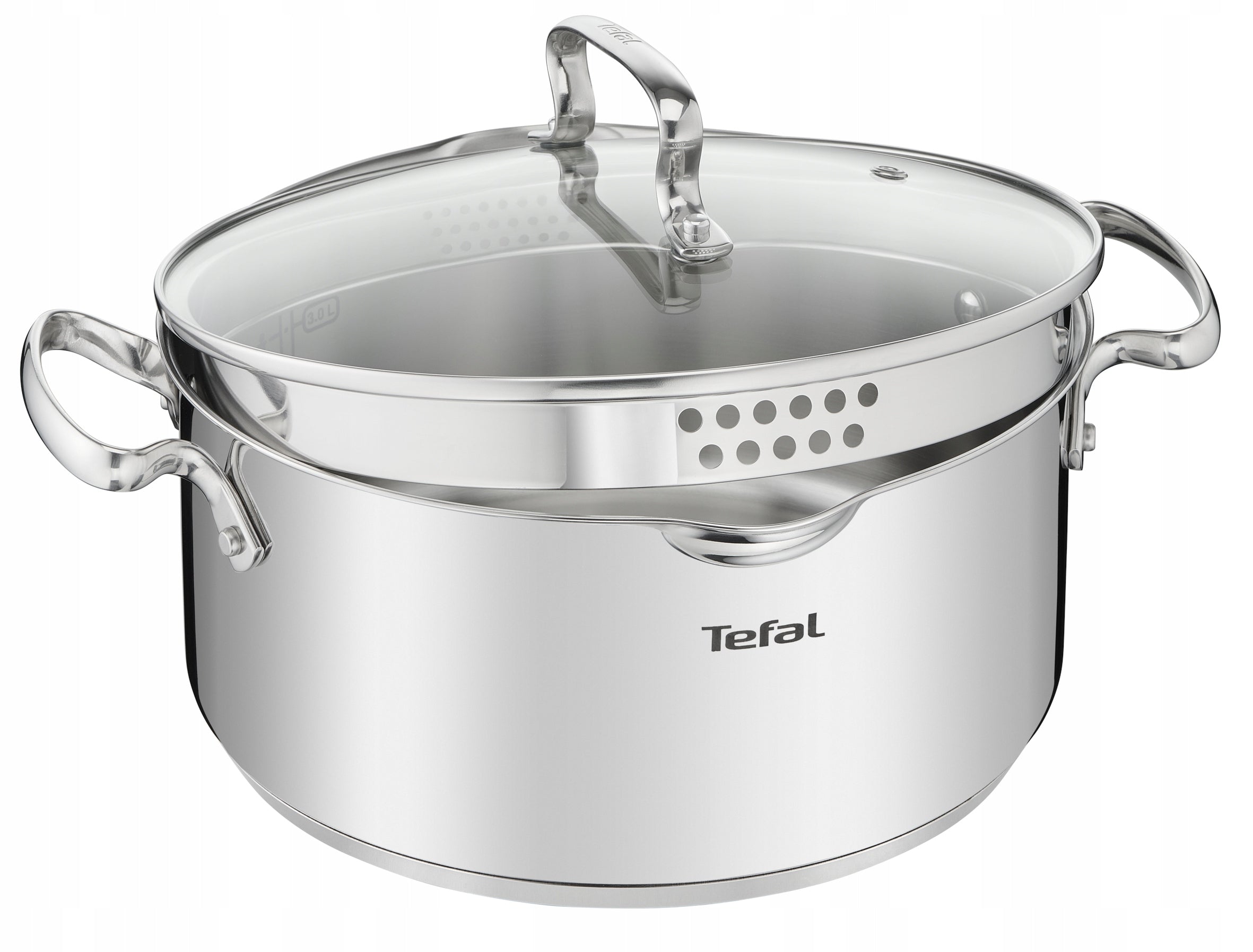 Set of pots with lid TEFAL Duetto+ 20/22cm induction 2.9l 6,1l 4el Manufacturer code G7194456 G7197955
