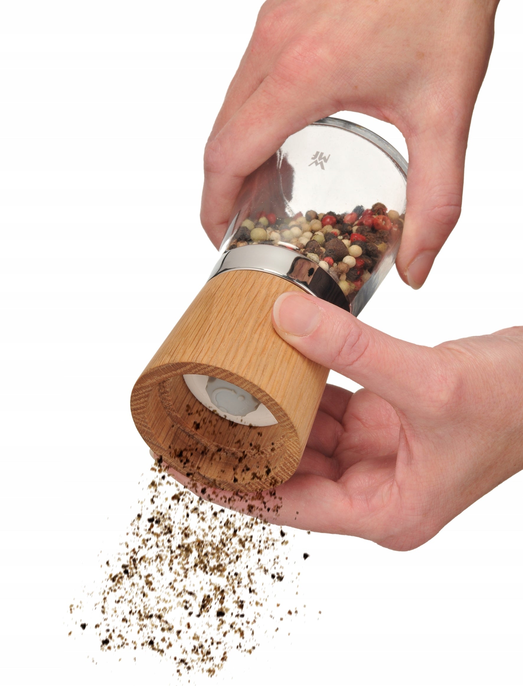 Set of salt and pepper grinders WMF Ceramill Nature wooden Manufacturer code 0652314500