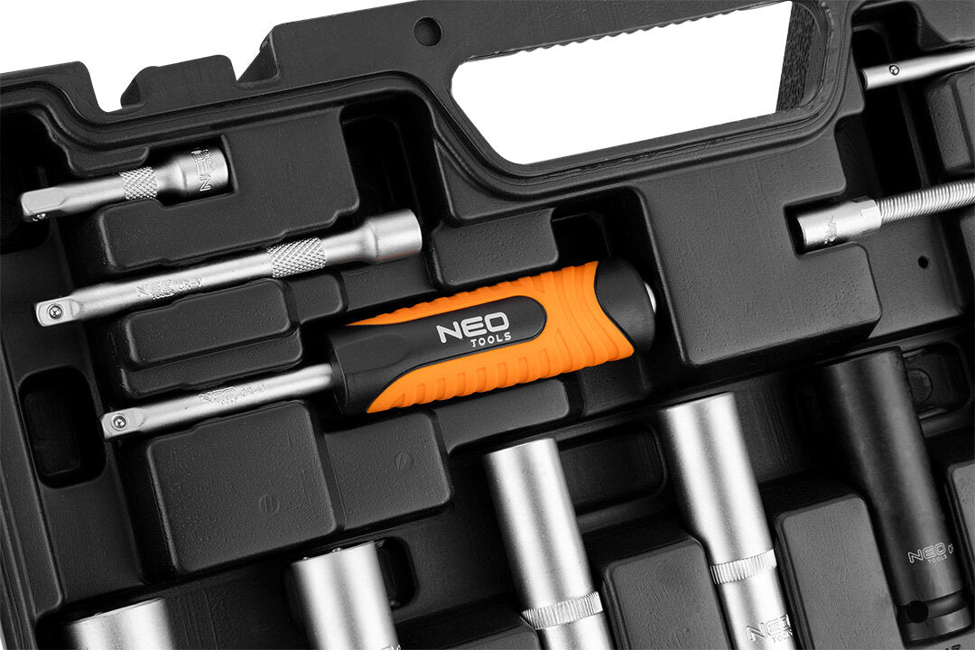 Set of socket wrenches NEO TOOLS 10-215 (115 elements) Product weight with unit packaging 8 kg