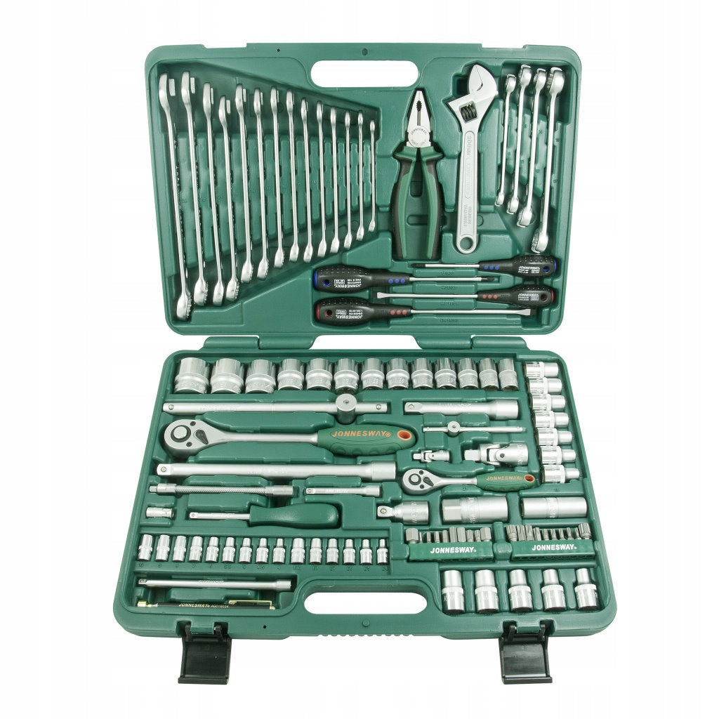 Set of socket wrenches and tools 101 el. Jonnesway S04H624101SA