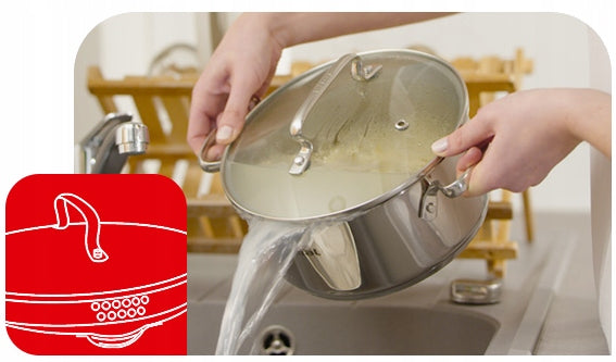 Set of stainless steel pots TEFAL Duetto+ 7el G719S734 for induction Brand Tefal