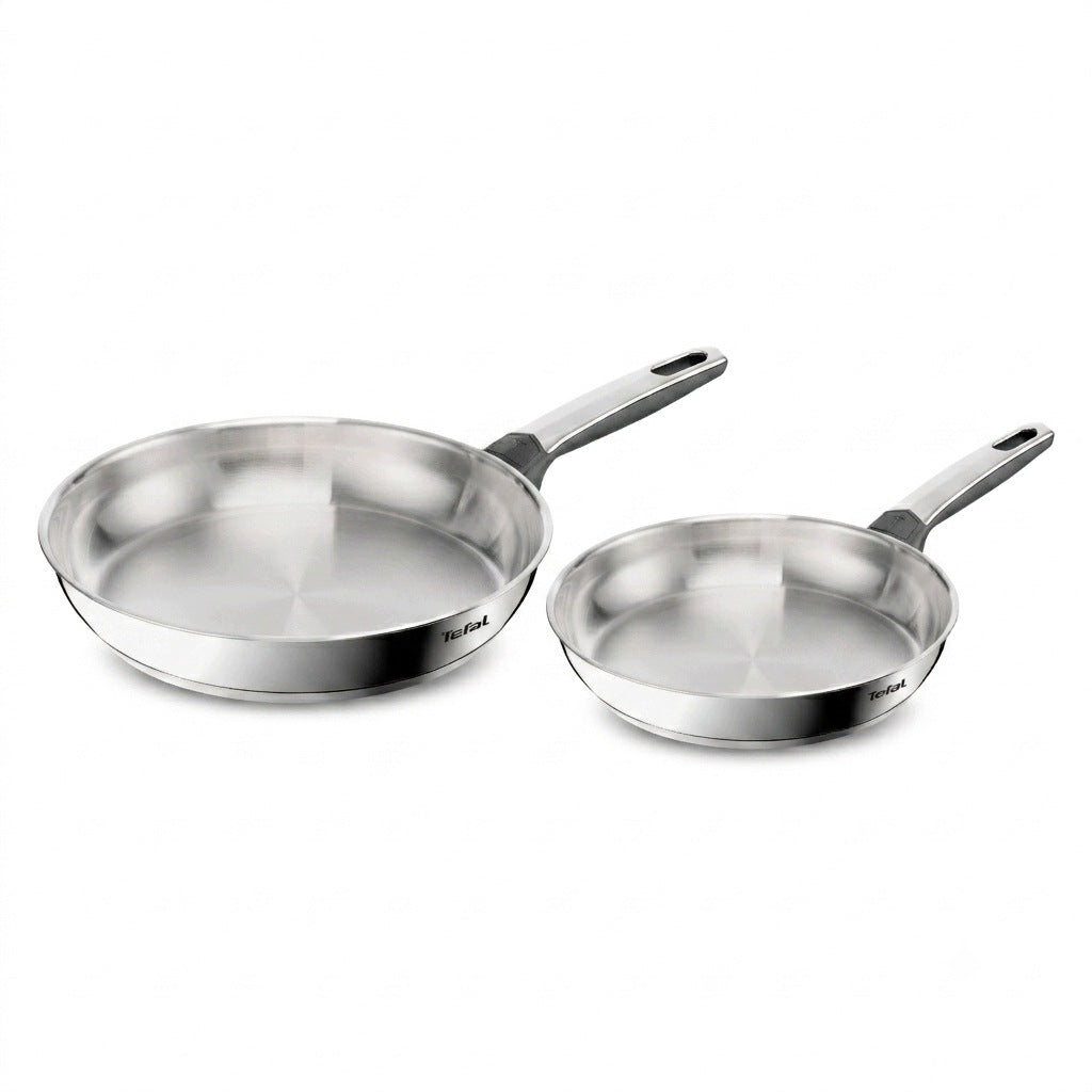 Set of steel pans TEFAL Emotion+ 24/28 cm induction
