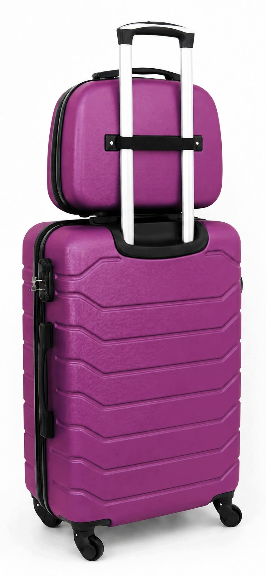 Set of suitcases 4in1 travel suitcase with wheels GRAVITT 1131 Manufacturer code 1131/KPL/PURPLE