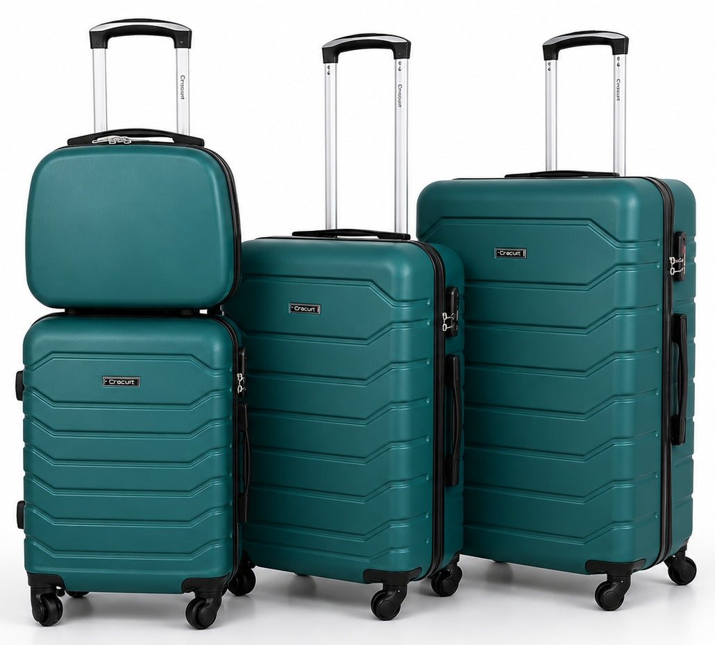 Set of suitcases 4in1 travel suitcase with wheels GRAVITT 1131