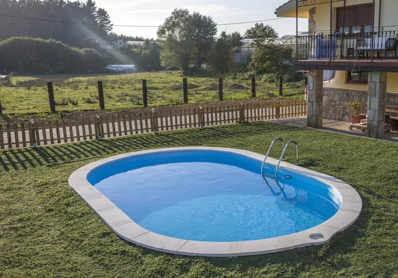Set of swimming pool GRE Sumatra 5x3x1,2 KPEOV5027 year-round