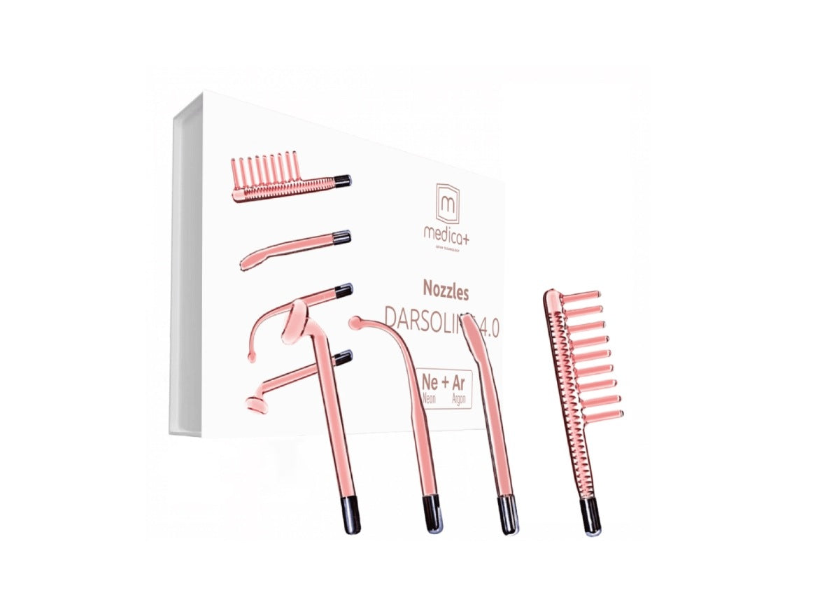 Set of tips for all Darsonval MEDICA+ (4 pcs.)