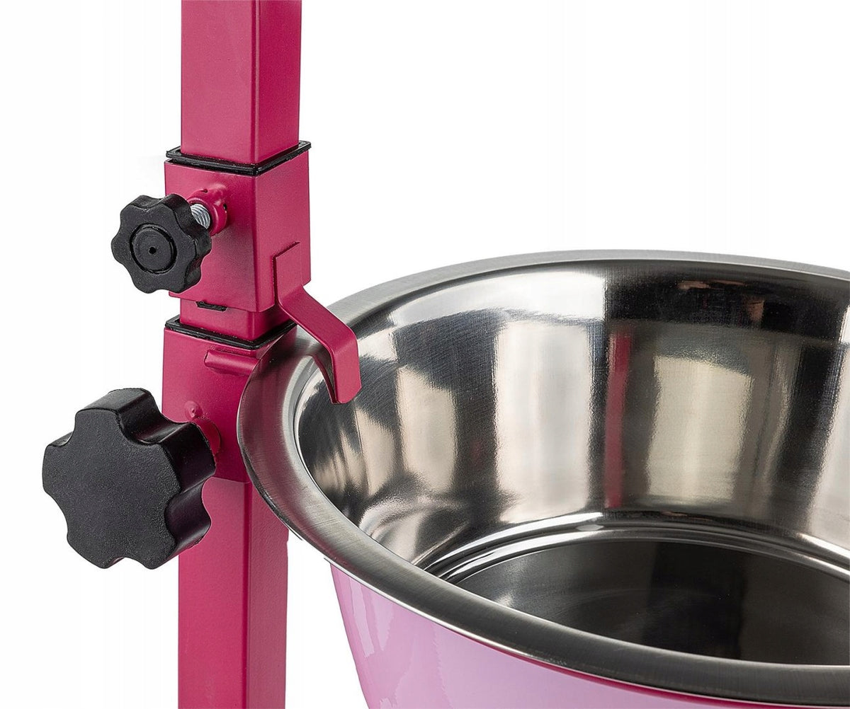 Set of two metal bowls Happet pink 2x2,6 l Brand Happet