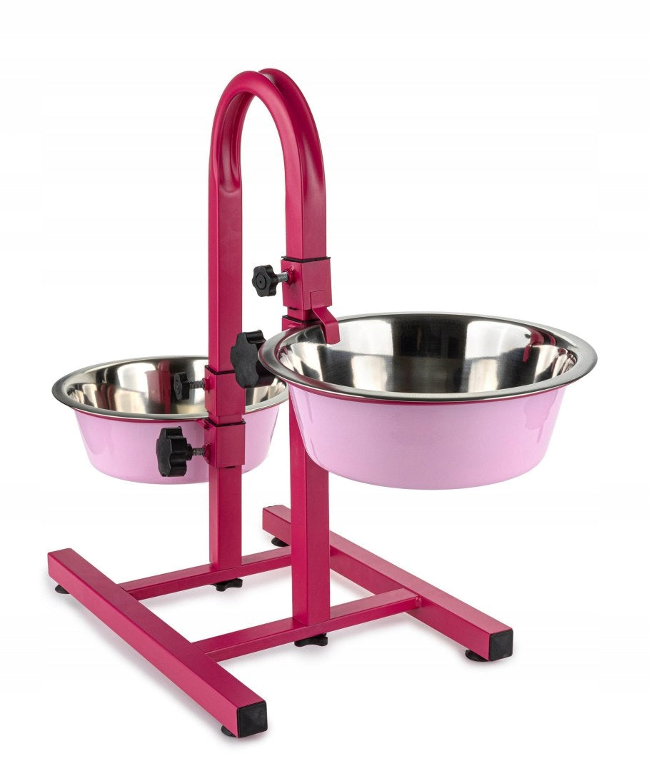 Set of two metal bowls Happet pink 2x2,6 l Manufacturer code M220