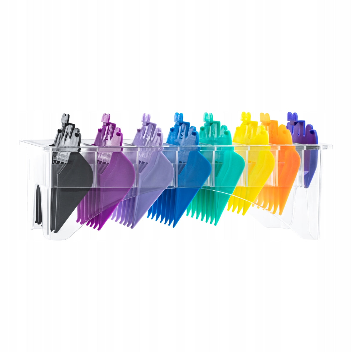 Set of universal attachments for razors 8 pcs. Dominant color multicolor