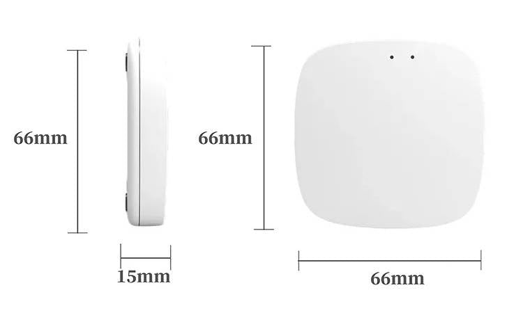 Set smart light hallway: motion sensor + gate + Tuya bulb Manufacturer code 5904496827910