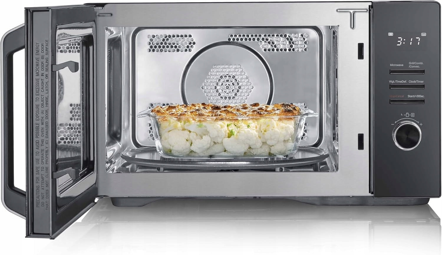 Severin Microwave Grill Thermocouple 240°C Fryer 900W XXL 29L MW7798 Manufacturer code B0G4DDYTKT