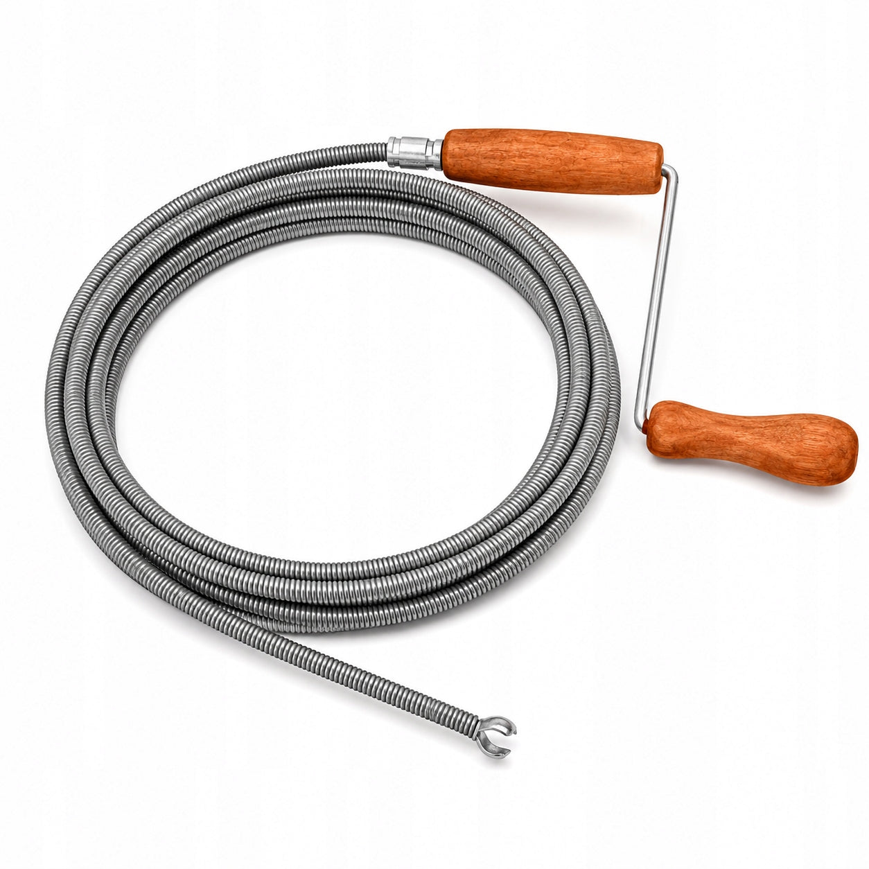 Sewer Spring Pipe Viper 8m FI 9mm Wooden Handle