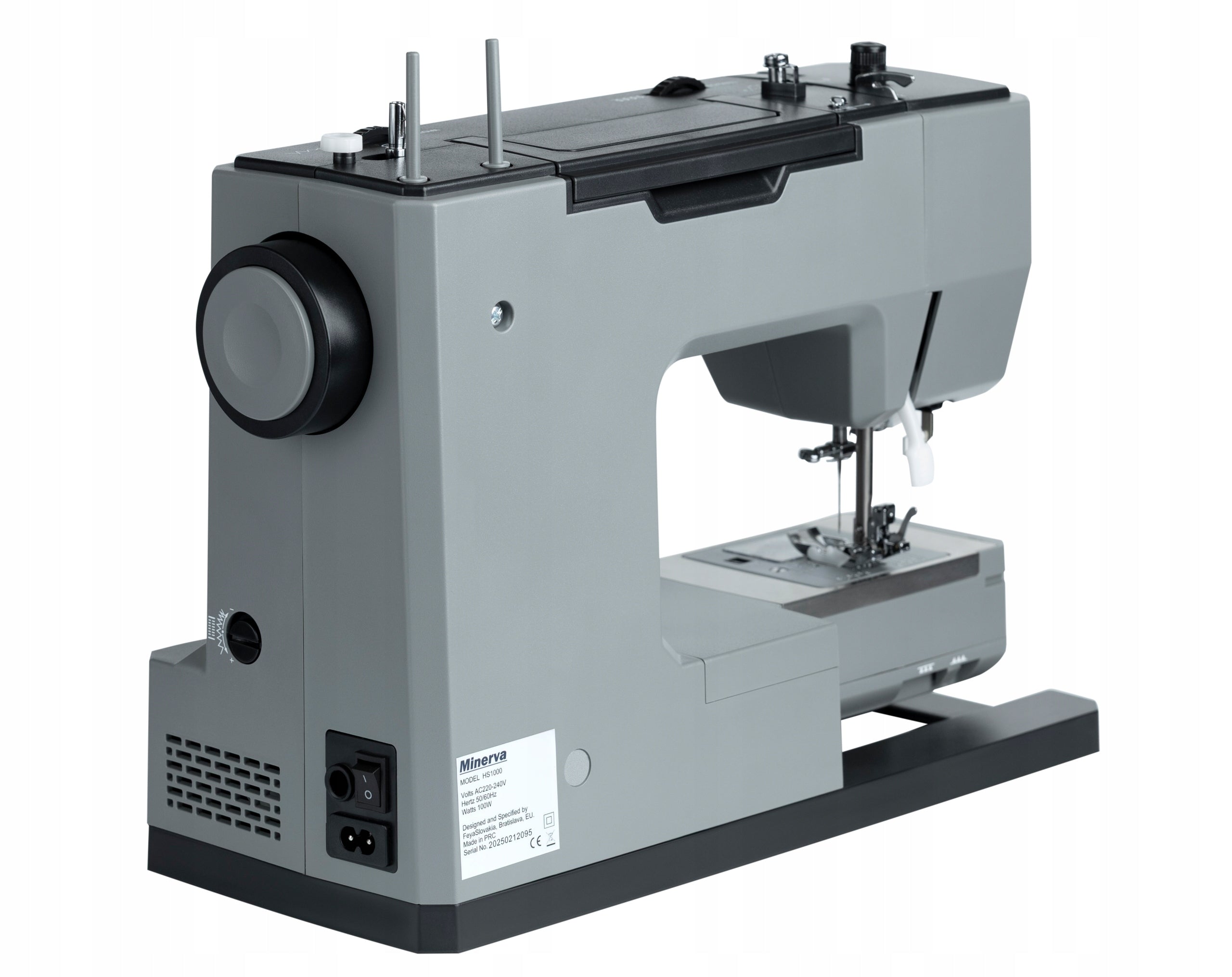 Sewing Machine Minerva HS1000 HEAVY DUTY Home Reinforced 34 Stitches Hook rotating