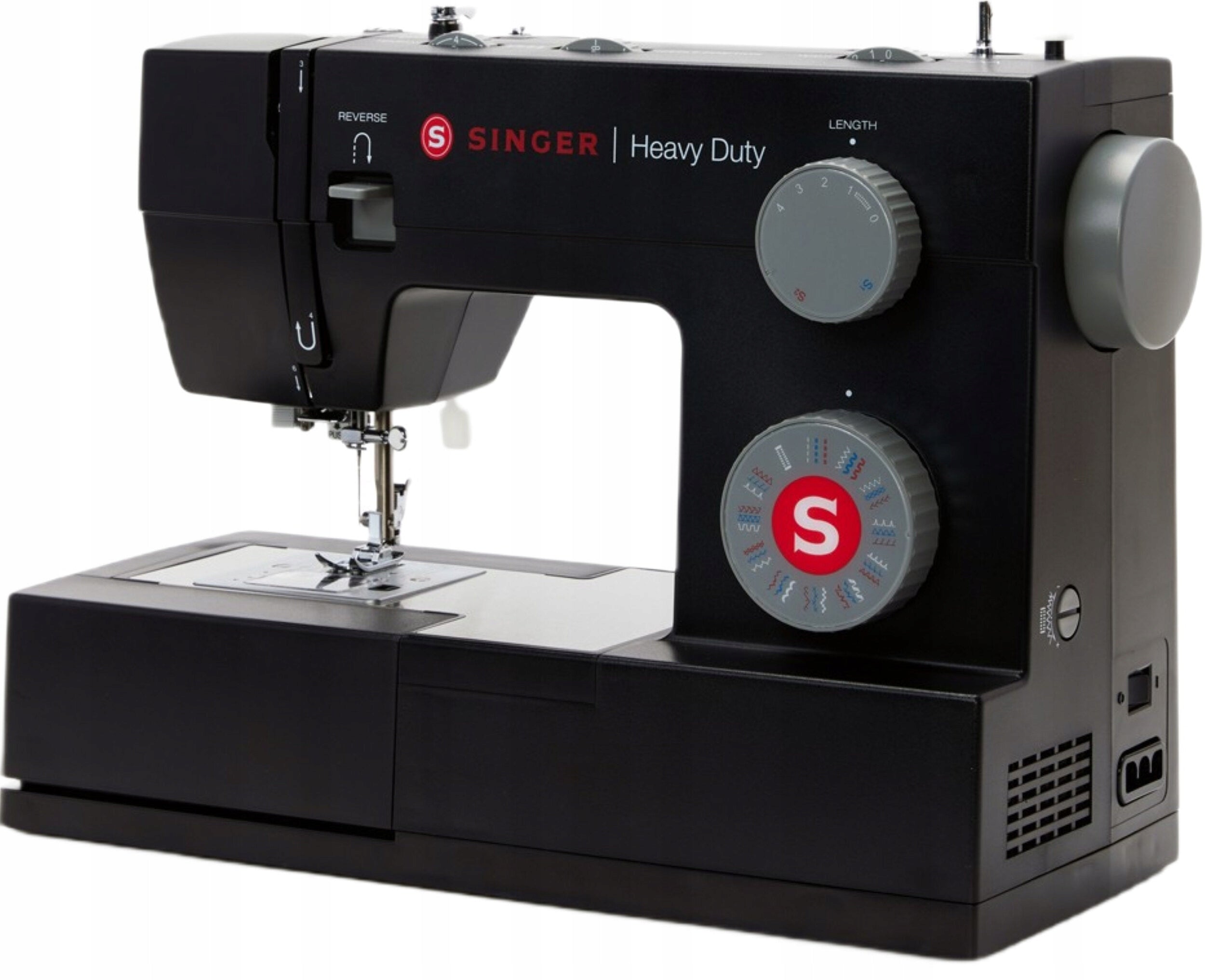 Sewing Machine SINGER Heavy Duty 4432 Black Dominant color black