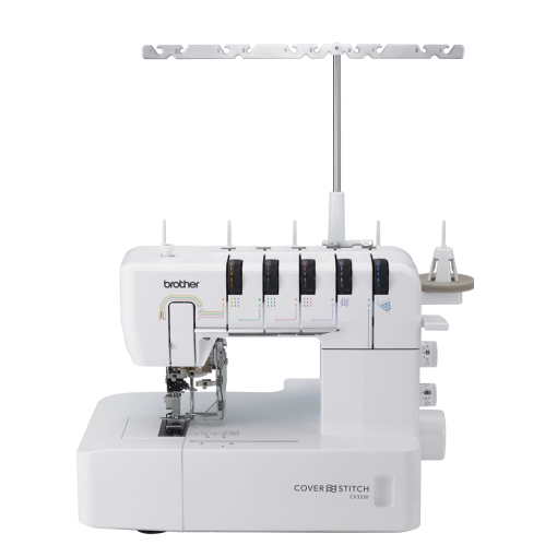 Sewing machine Coverlock renderer Brother CV3550 5-thread top interlacing Manufacturer code 4977766775199