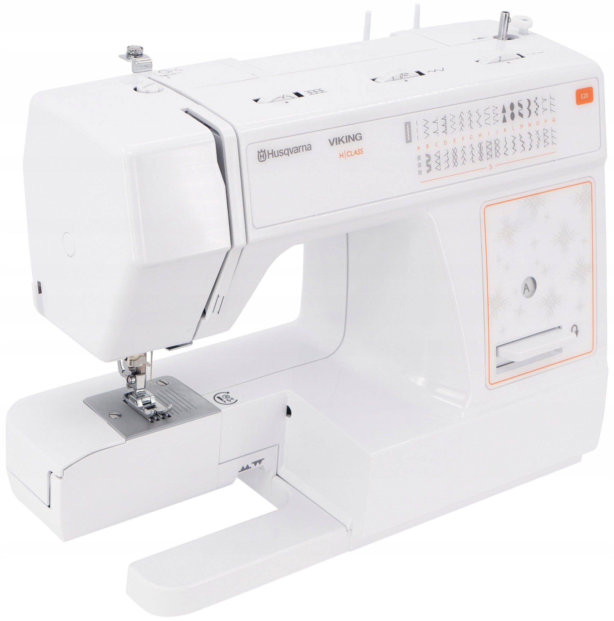 Sewing machine HUSQVARNA Viking E20 Material metal