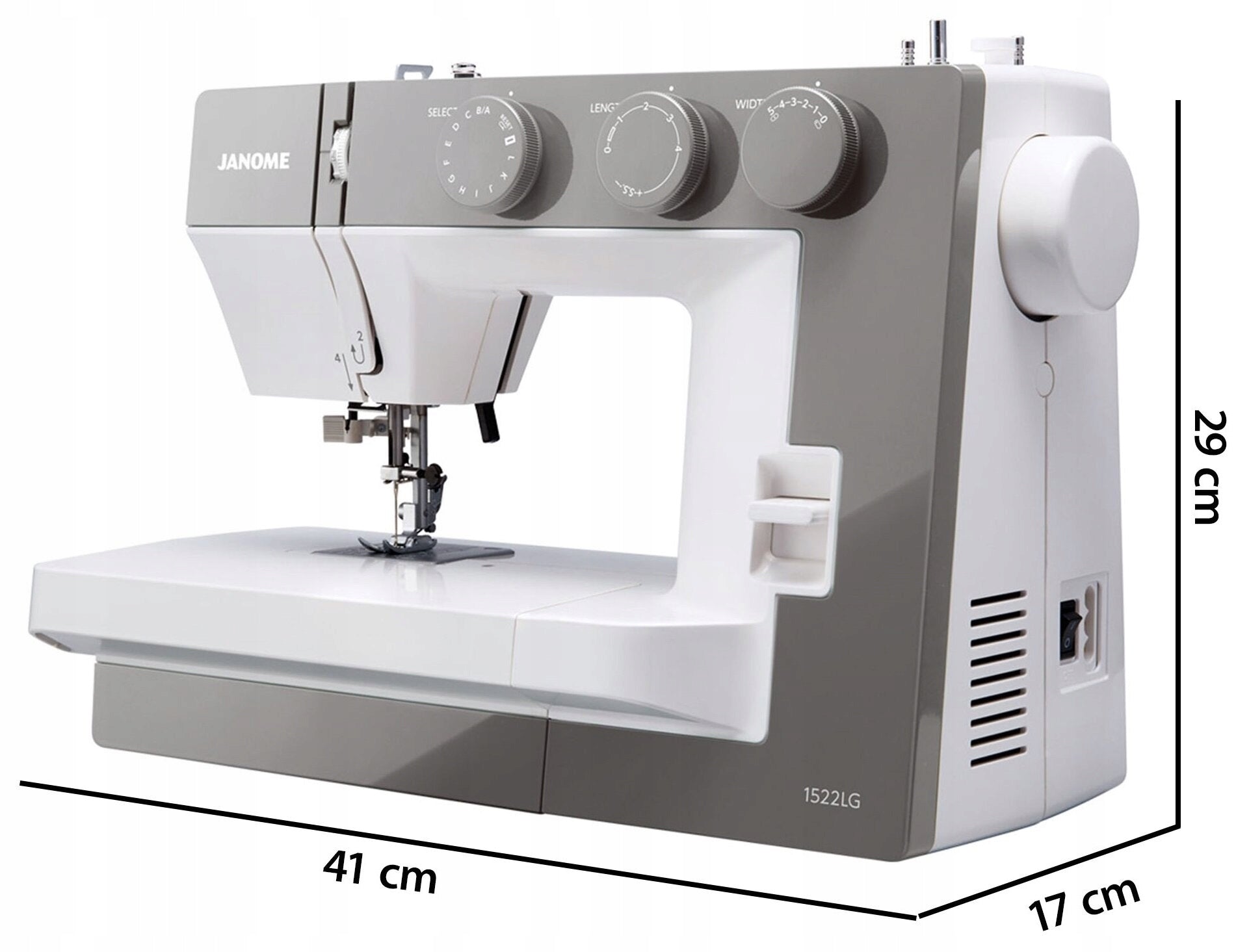 Sewing machine JANOME 1522LG Brand Janome