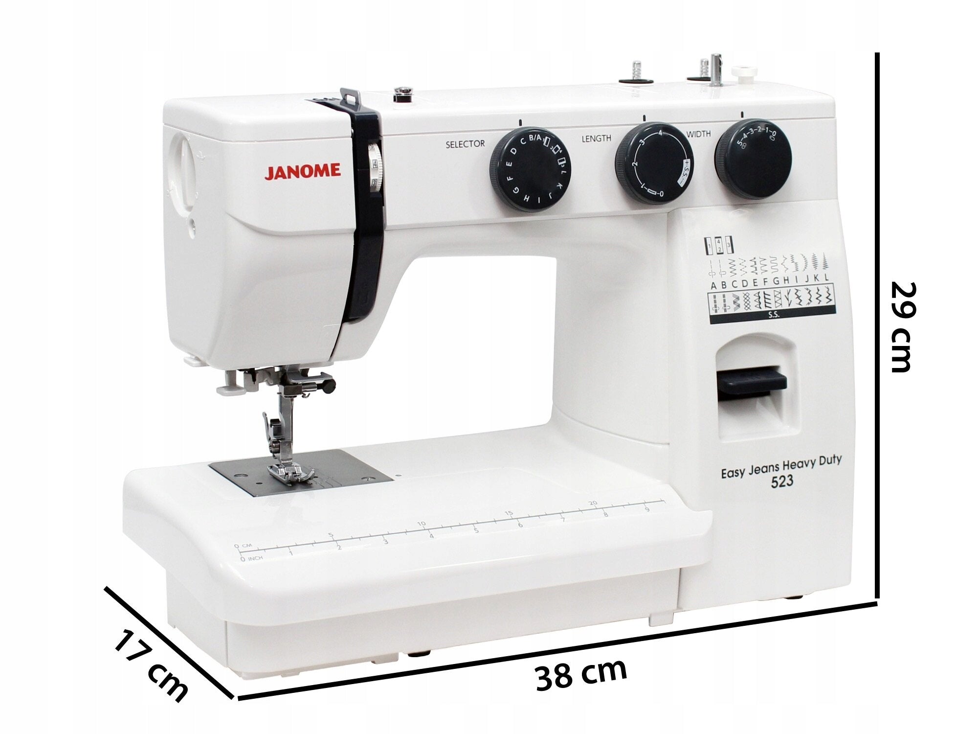 Sewing machine JANOME HD523 Brand Janome