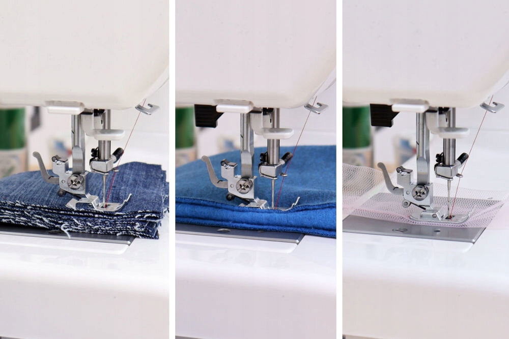 Sewing machine JANOME HD523 Dominant color white