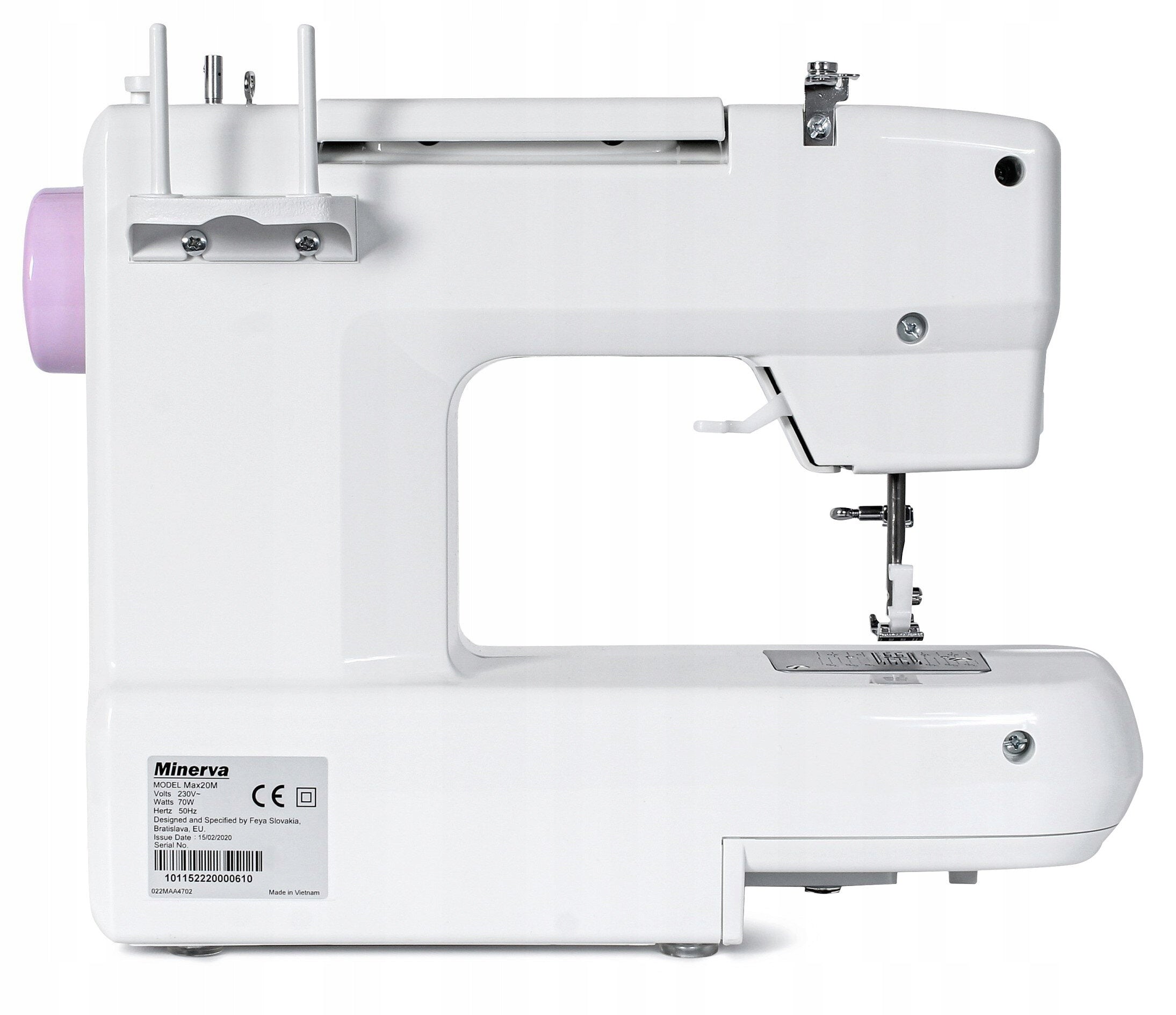 Sewing machine MINERVA MAX20M Model Max20M