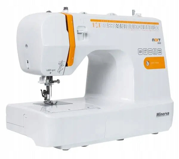 Sewing machine Minerva Next 363D II 32 Stitches 850 rpm Sewing Back Packaging status original