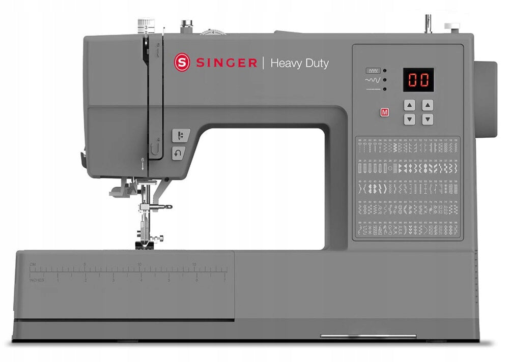 Sewing machine SINGER HD 6605 100 stitches 90W Material synthetic material