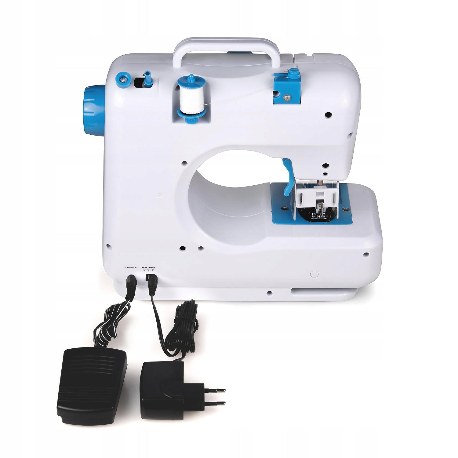 Sewing machine for children easy to use with cover Łucznik Mini FREEBIE Hook rotating