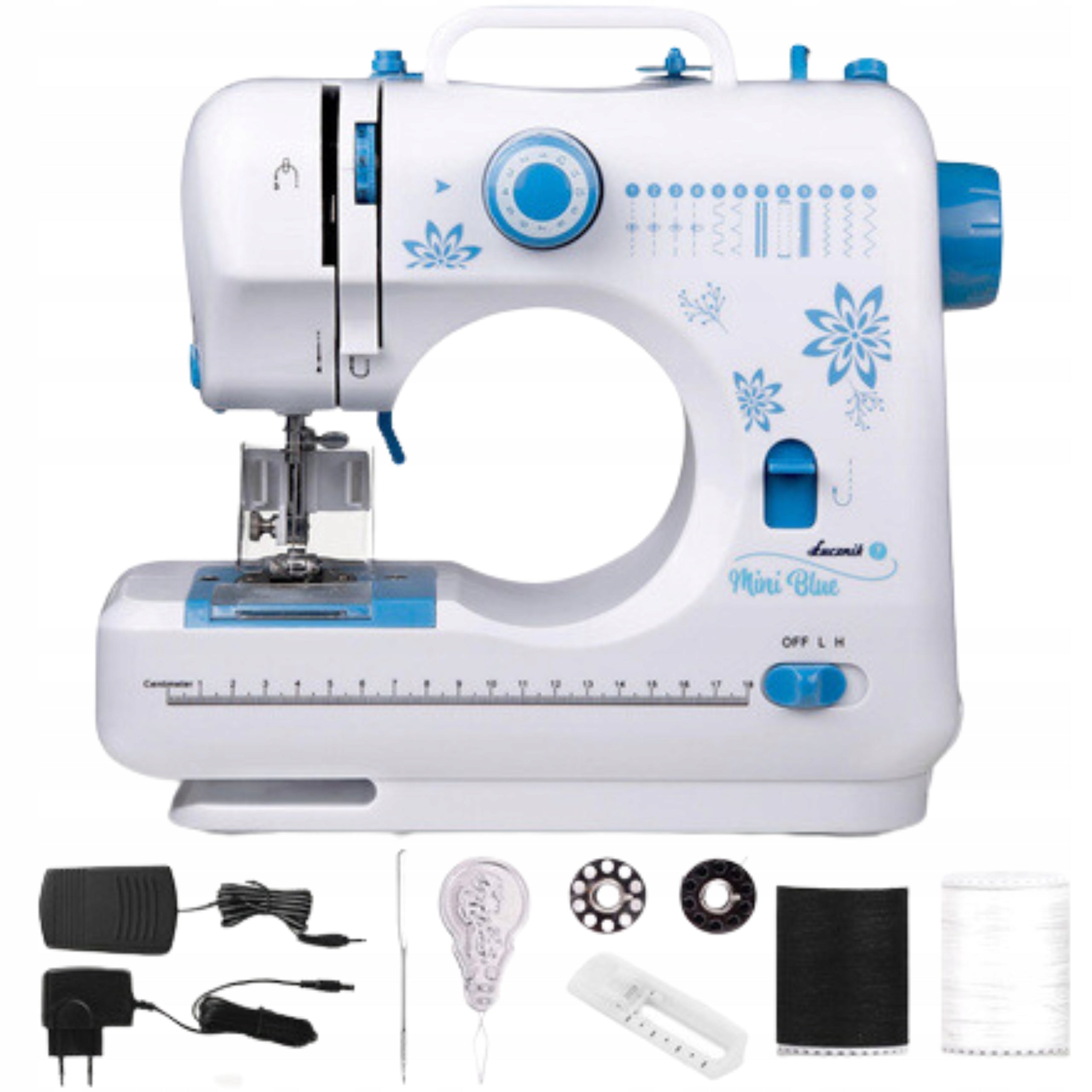 Sewing machine for children easy to use with cover Łucznik Mini FREEBIE Manufacturer code 01.038