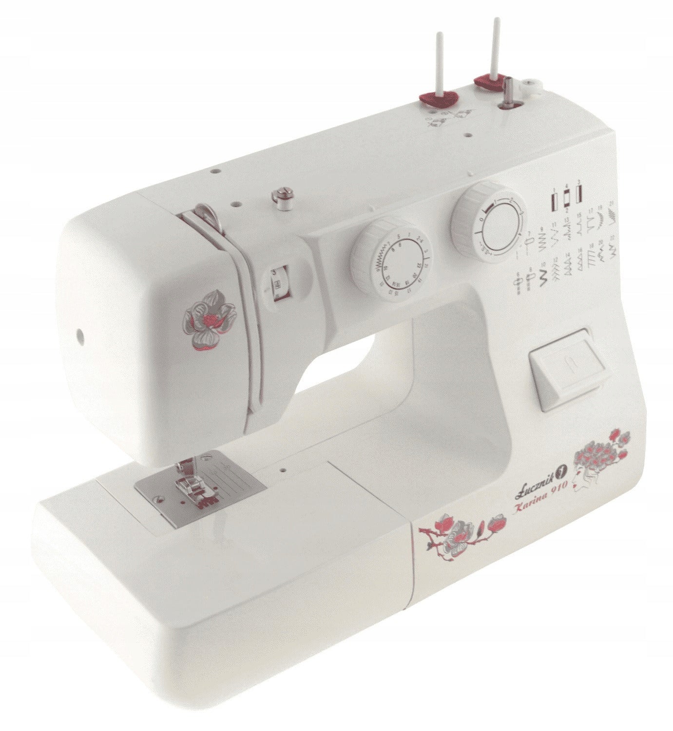 Sewing machine Łucznik 910 Karina home mechanical easy to use Material synthetic material