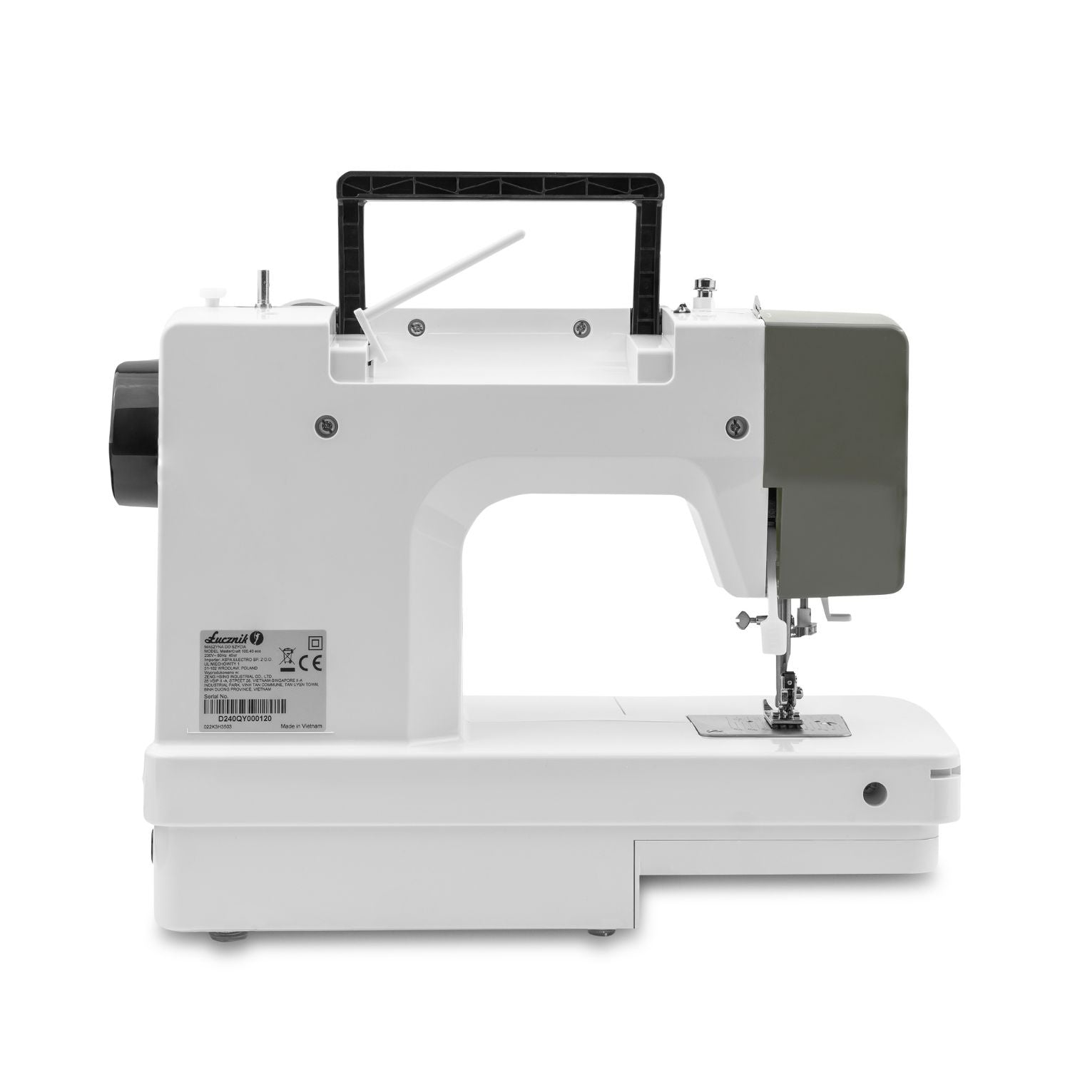 Sewing machine Łucznik Master Craft 100.40 with needle and bobbin set Number of stitches 22
