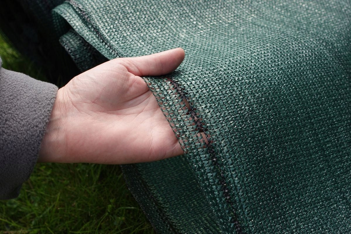 Shading Mesh Cover 2x10m 90% UV Green For Fence Balcony Length 10 m