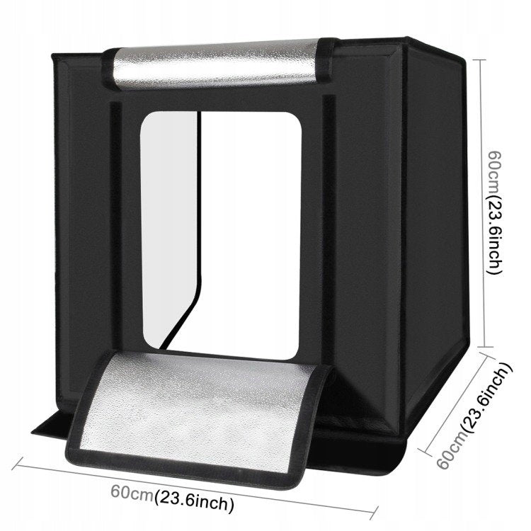 Shadowless Tent 60x60cm Led 5500K PULUZ PU5060 Packaging status original