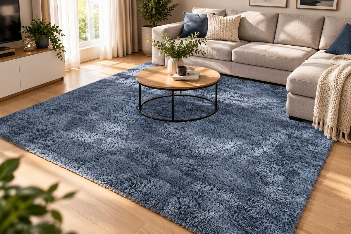 Shaggy Carpet 120x170 Plush Thick Soft Trimmed Fur Plush Rectangle Brand Dywano
