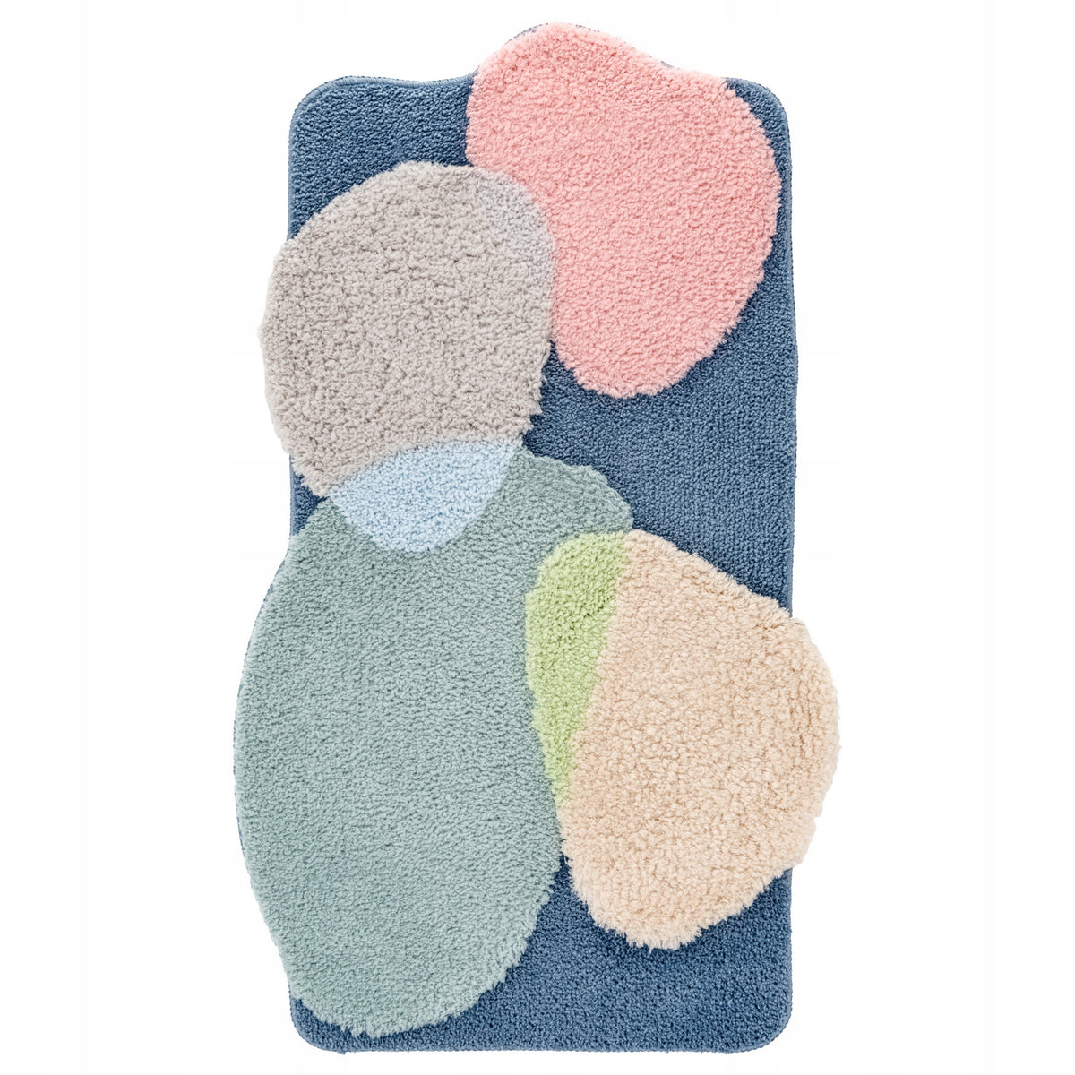 Shaggy Rug Structural Colorful Super Soft Fluffy Unique 50x80cm