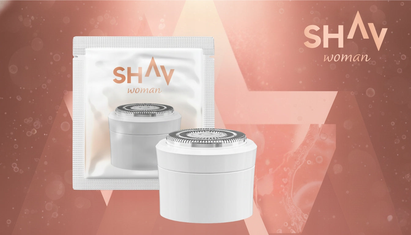 Shav Woman - Replacement Round Foil Shaving Blade for Women Packaging status original