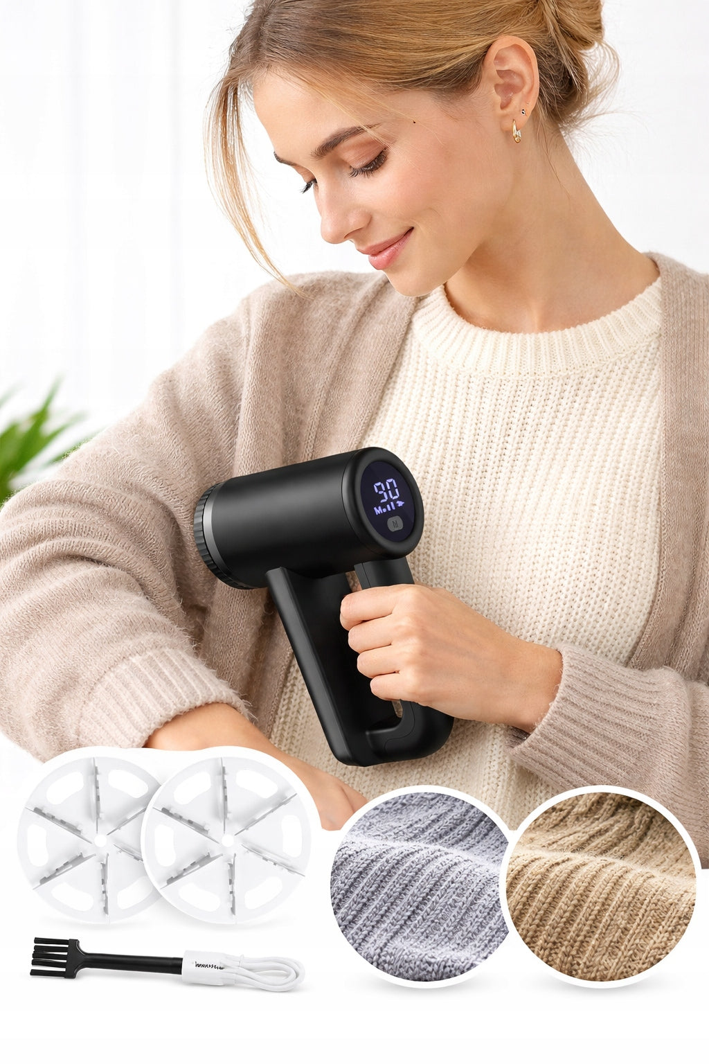 Shaver Cordless Clothes Machine for USB Balls Strong
