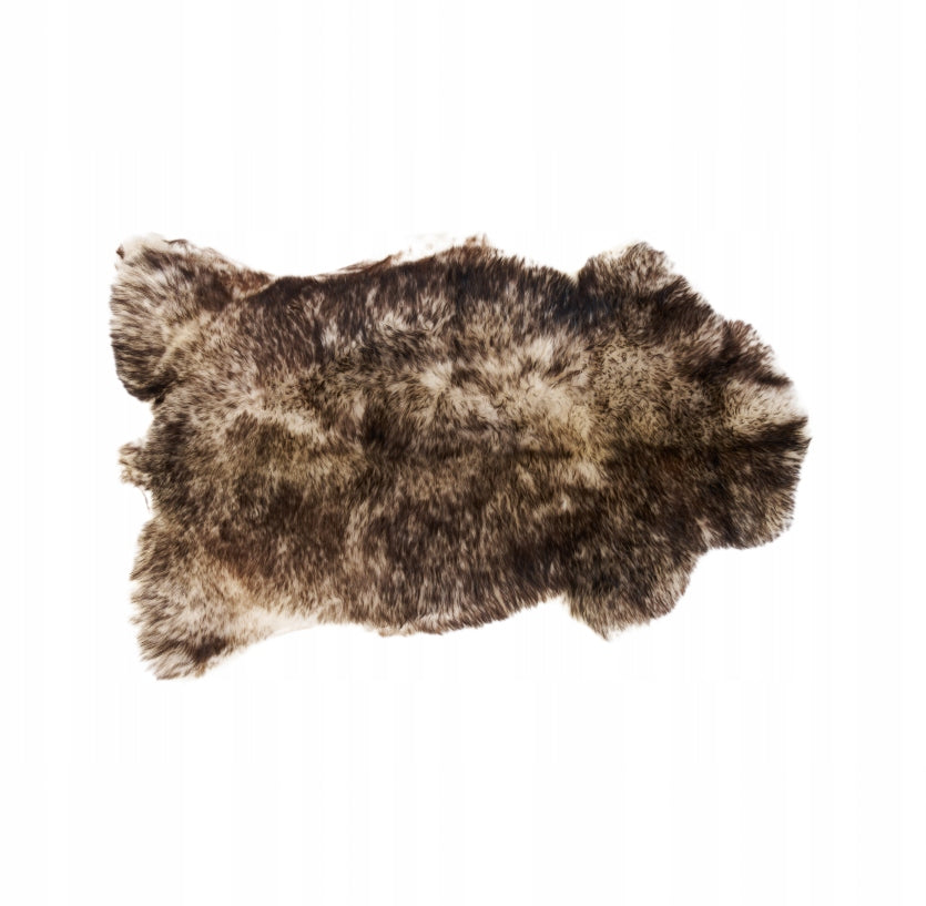 Sheepskin "BLACK MUFLON" - 100cm/L (Lamb) 100%Natural!
