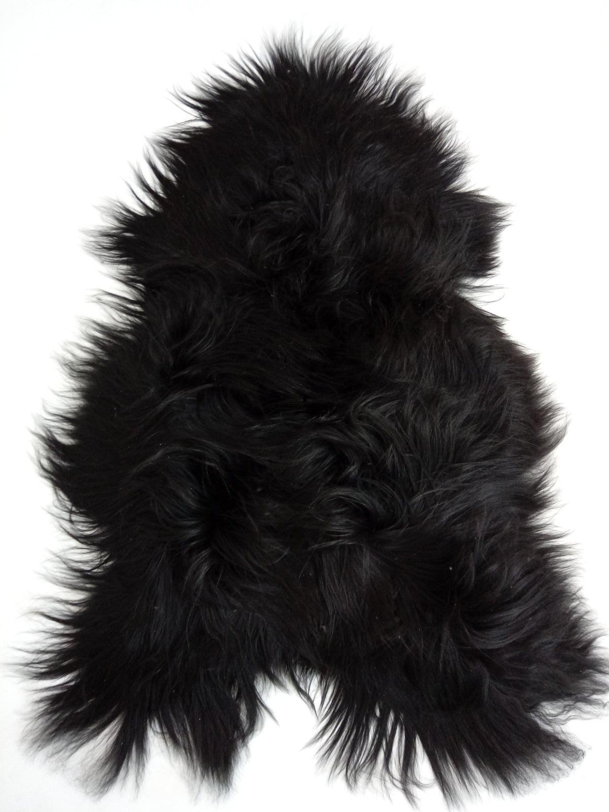 Sheepskin Black Natural Sheepskin 100 cm