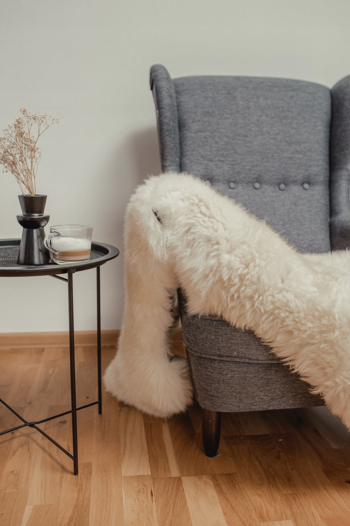 Sheepskin ECO Bedspread Carpet with Two Sheepskins Manufacturer code ZB2