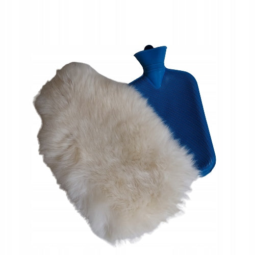 Sheepskin Hot Water Bottle Sheepskin Color multicolor